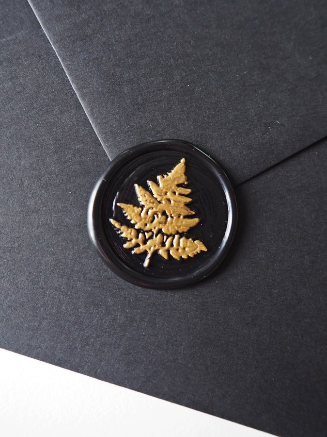 Odbicia lakowe - paproć - obrazek 7