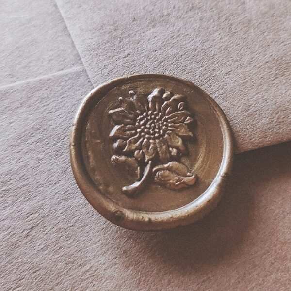 Odbicia lakowe - słonecznik