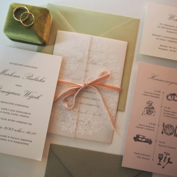 Zaproszenia - English Garden