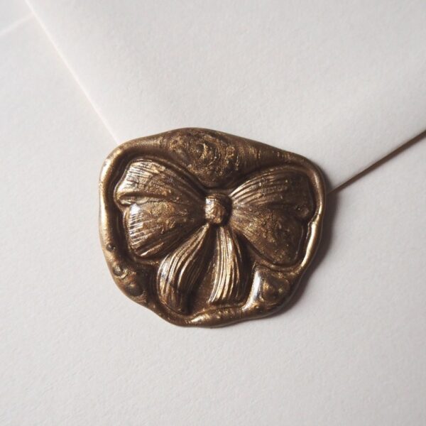 Odbicia lakowe - kokardka