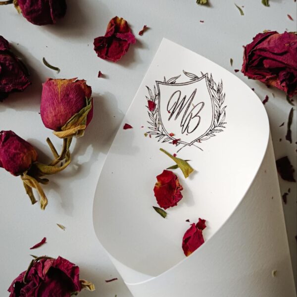 Rożki na płatki kwiatów