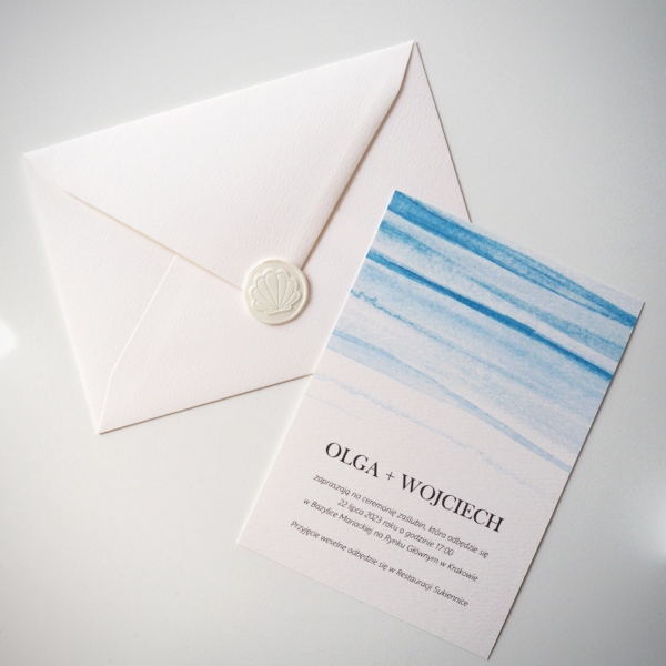 Zaproszenia - Aquarelle