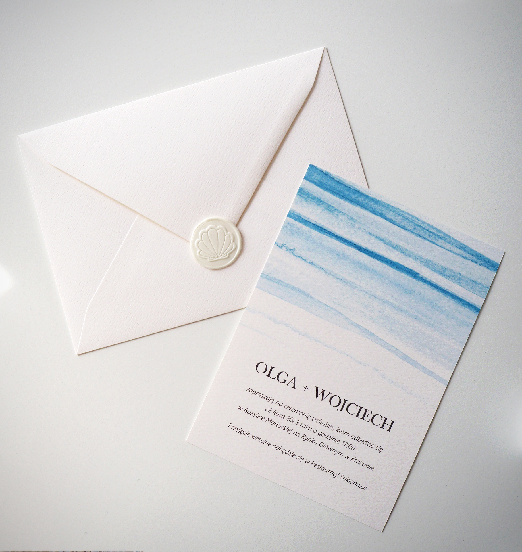 Zaproszenia - Aquarelle