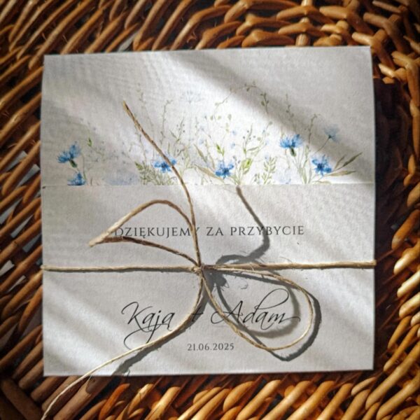 Etui na zdrapki weselne