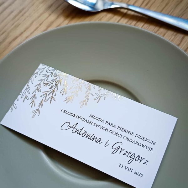 Karteczki na kołacz - Szumiąca wierzba