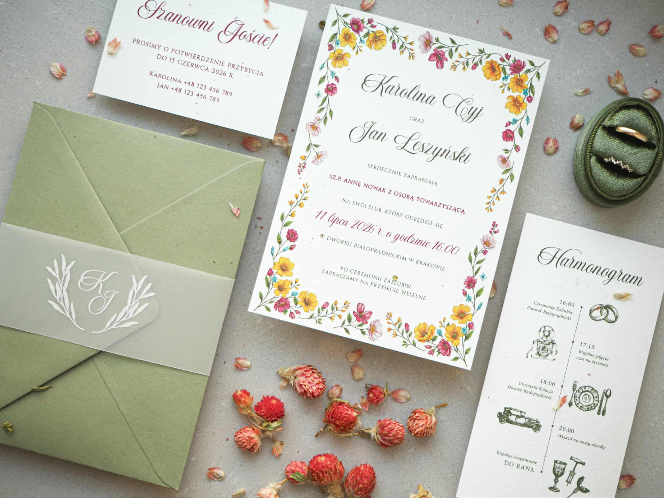 Zaproszenia - Jardine