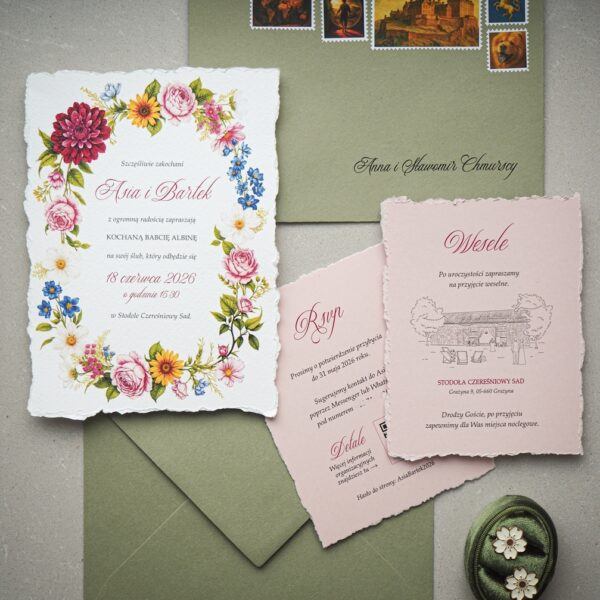 Zaproszenia - Floris